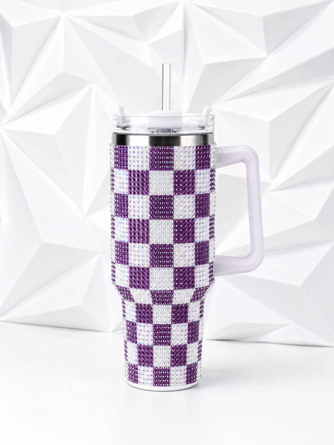 40 oz Checkers Tumbler
